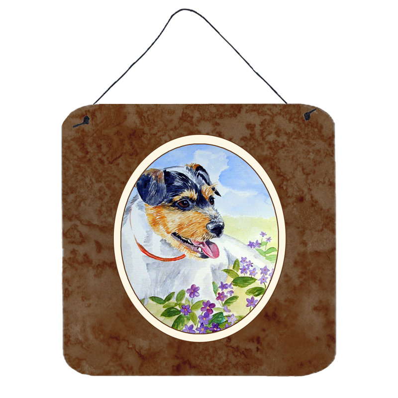 Décoration murale jack terrier