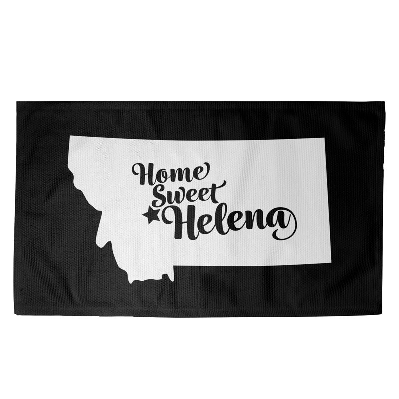 Tapis de zone noire hélène montana, Rectangle 2 pi x 3 pi