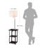Lampe sur pied 57 po Mehdi