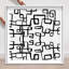 Oliver Gal Simple Geometry Lines Abstract - Luxury Shadowbox Framed Wall Art-285777301-285777302