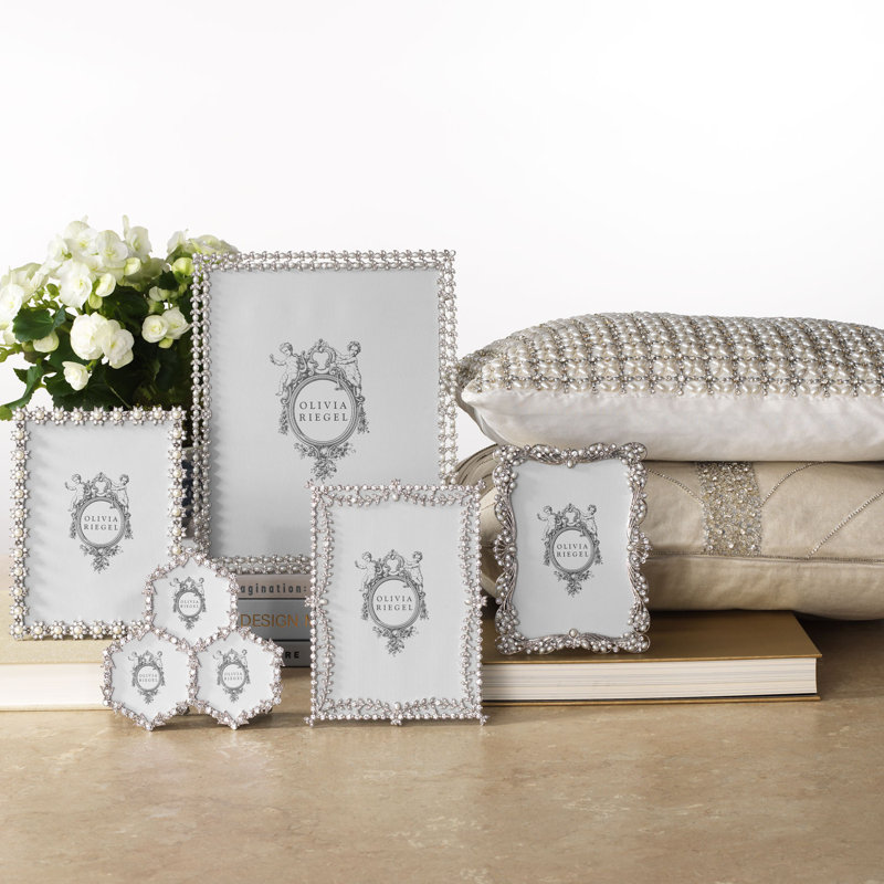 Kensington Metal Picture Frame, 5" x 7", Silver