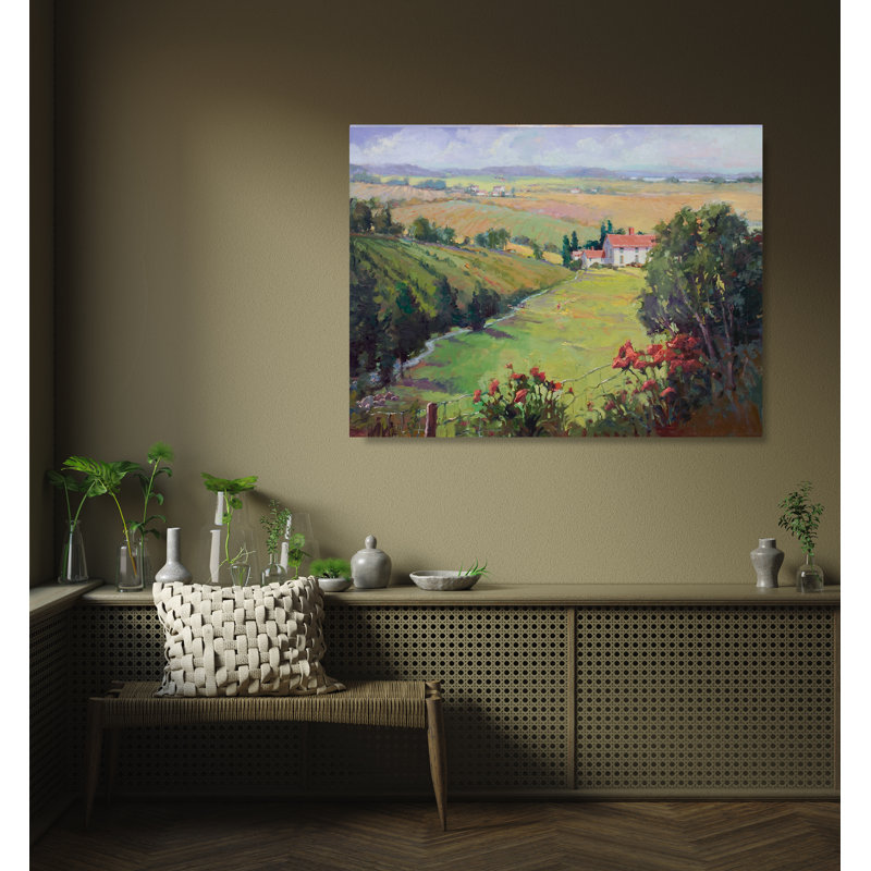 Print by John Beard, 30" H x 40" W x 2" D, Wrapped Canvas