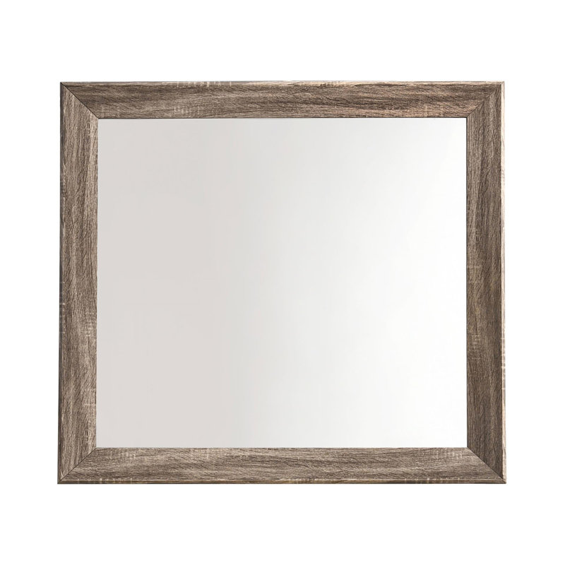 Canmore Rectangle Dresser Mirror, Washed Taupe