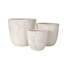 Ensemble de 3 pots à fleurs légers-1937860104