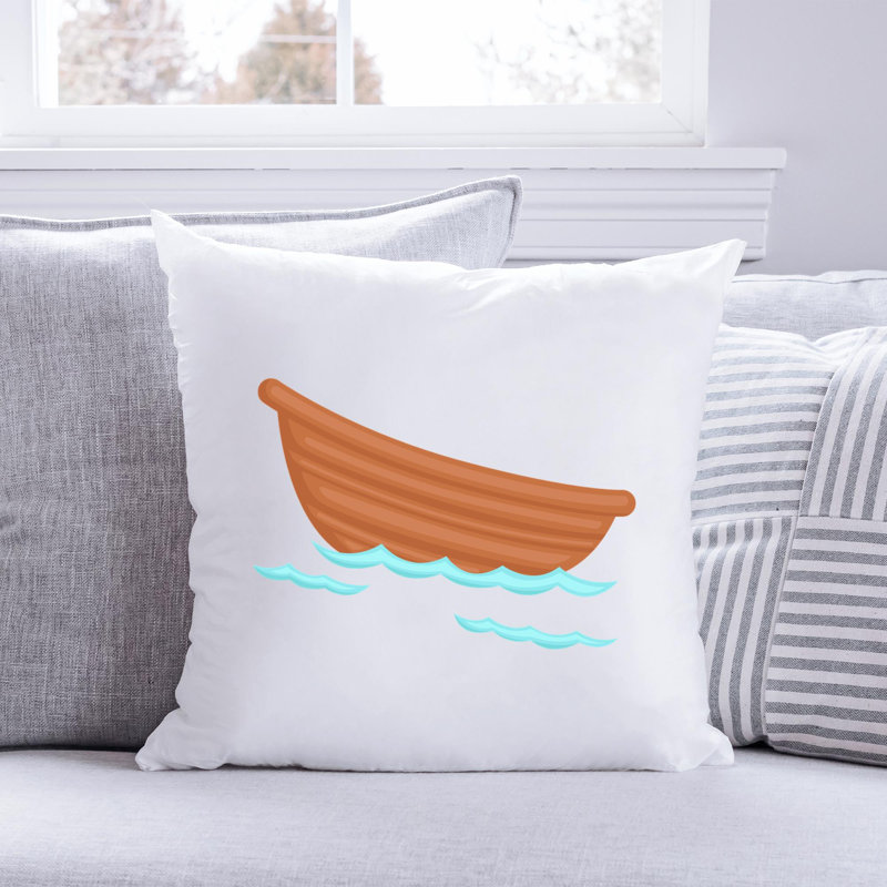 Coussin Lucette, H 14 po x l 14 po