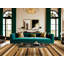  Washable Maple Cream Striped Area Rug-94367958