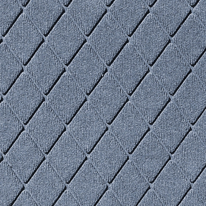 Paillasson aqua seawell argyle, Bluestone, Rectangle 24" x 36"