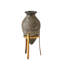 Amphora Alabaster Vase-Grey-Sm