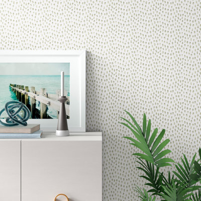 Madeline Painted Dots Wallpaper Roll