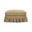 Repose-pieds en chenille - Café clair-1873576689