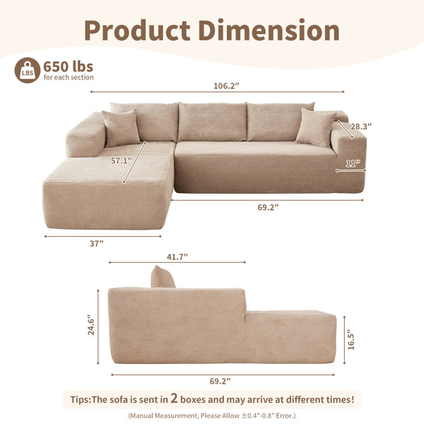 Dimensions du produit