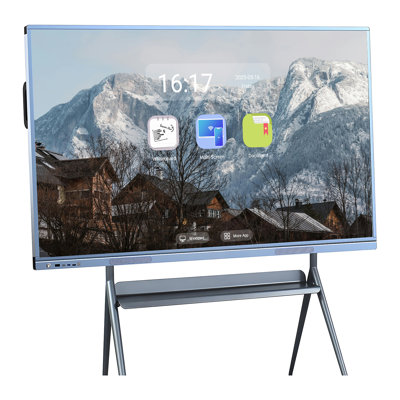 JYXCN Interactive Smart Board , Revolutionize Teaching & Meetings! All-in-One Touch Screen with Dual System & Cloud Sharing - Digital Whiteboard for Office & Education?