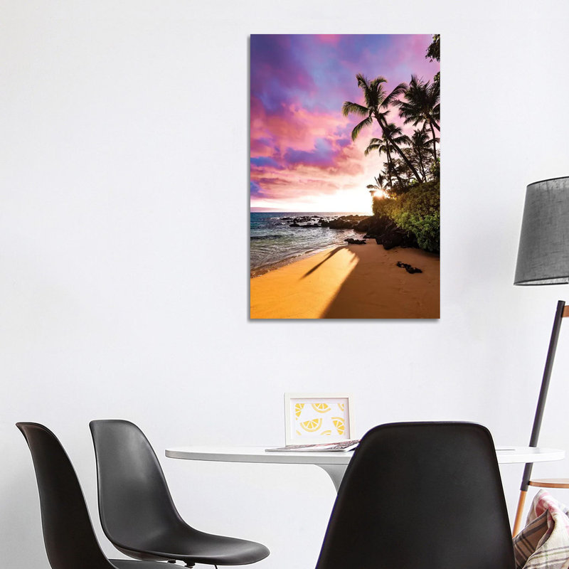 Secret Beach 1 Piece Wrapped Canvas Wall Art, 101.6 cm H x 66.04 cm W x 1.91 cm D