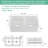 33'' L Double Bowl Ceramic Kitchen Sink