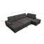 Canapé-lit modulaire en U ferme de 52,5 po avec lit escamotable Narender-100762273