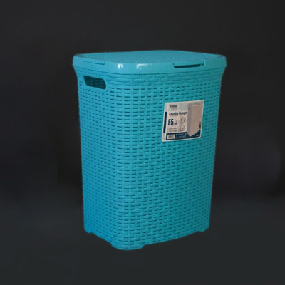 Laundry Hamper Max 55 Lt Blk