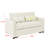 Modular Sectional Couch 80" Down Filled Modular Sectional Sofas,Cushion Covers Removable Loveseat-904364868