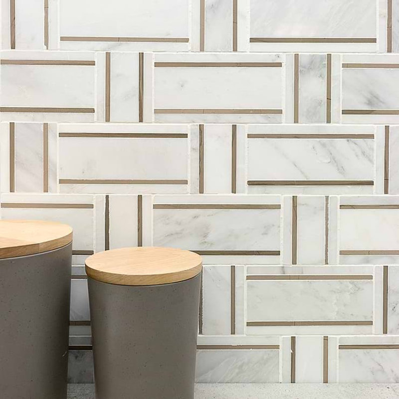 Esplanade Marble Tile, Canyon Cloud