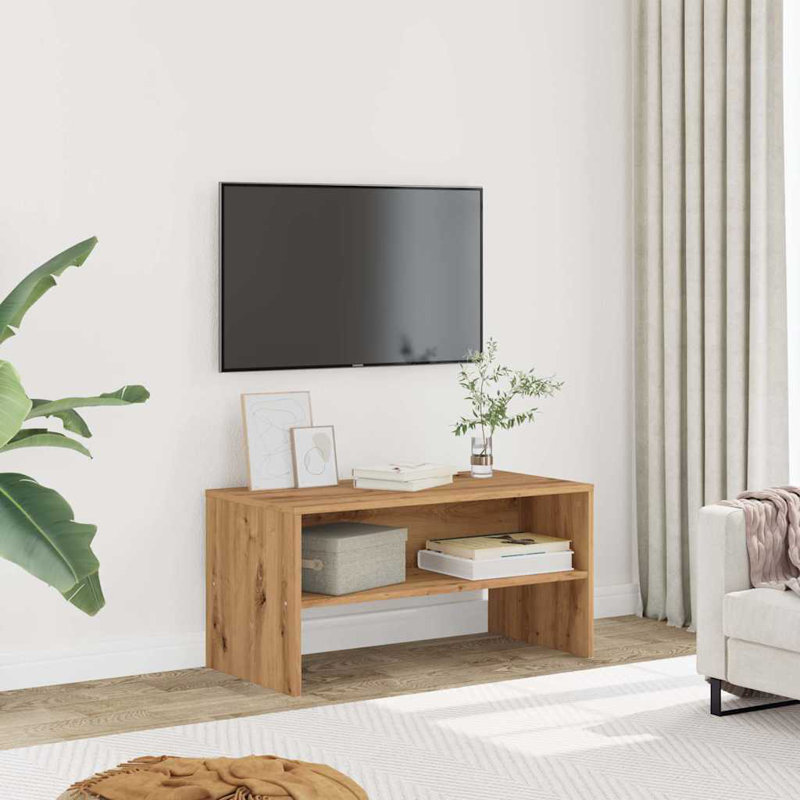 Havard Unfinished TV Stand, 120cm, Artisan Oak