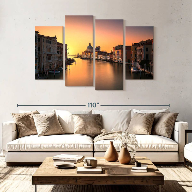 Grand Canal At Sunset