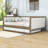 Wood Full Upholstered Daybed with Twin Trundle