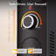 VonHaus 800W Electric Radiator Space Heater with Adjustable Thermostat-33794413