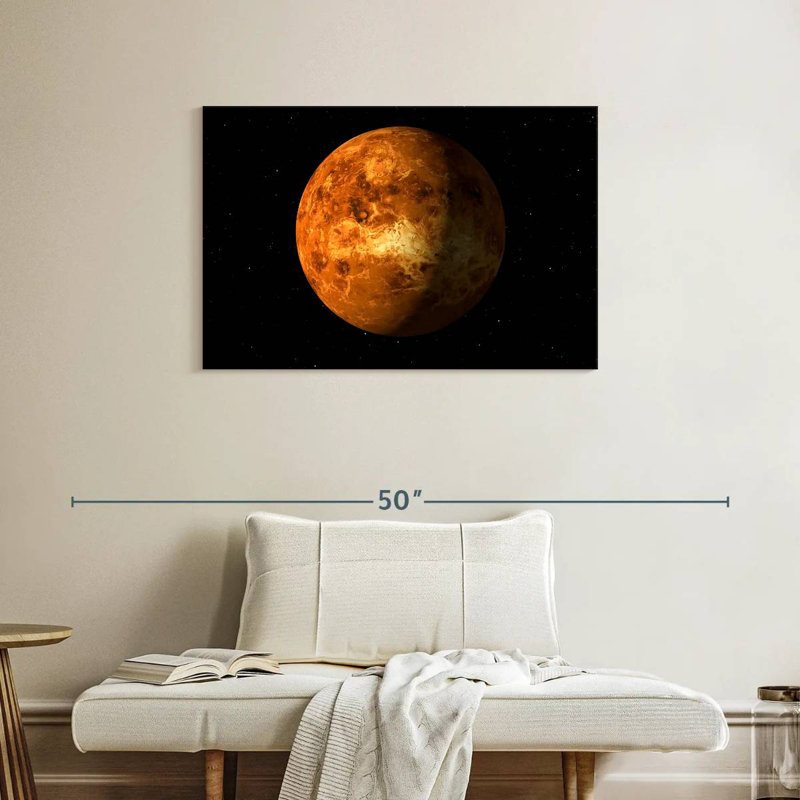 Planète Oberle Venus, H 24 po x l 36 po