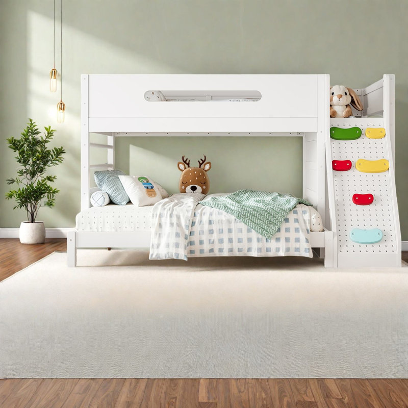 Lits modernes avec rangement, lit simple en bois sur lit double pour enfants