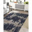 Tapis bleu marine Tangier 3 pi 0 po x 5 pi 2 po