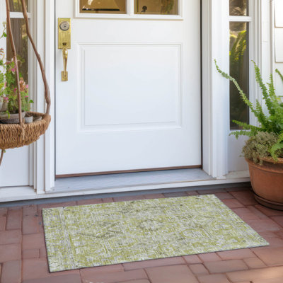 Tapis intérieur / extérieur avec envers antidérapant Feeley