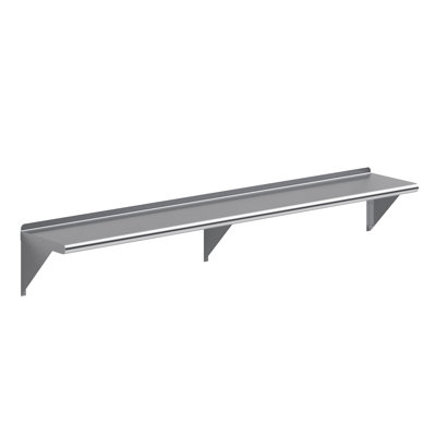 Stainless Steel Wall Mount Shelf