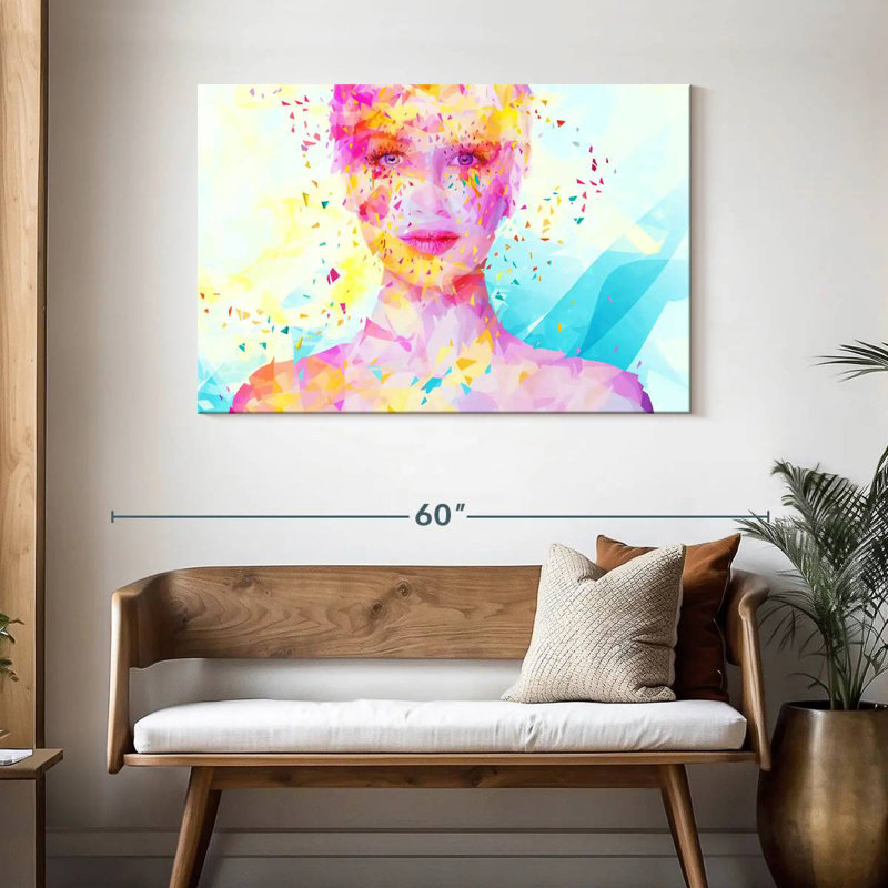 Leisha Turquoise, 30" H x 45" W