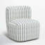 Fauteuil de chambre pivotant rembourré Mariza-1927834688