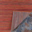 Tapis intérieur / extérieur multicolore rayé à tissage plat Ellenton-17906331
