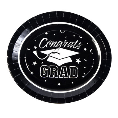 Disposable Paper Graduation Dinner Plate