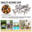  7-Pieces Acacia Soild Wood Outdoor Dining Set with Soft Thinker Cushions-1831339267