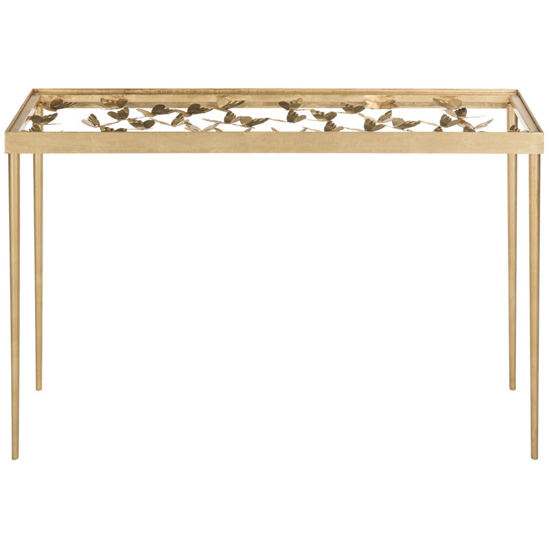 Bryce 106cm Glass Top Console Table