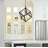 Natyia 1 - Light Unique Double Finish Adjustable Geometric Pendant Lamp