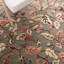 Tapis en laine / viscose touffeté à la main Coreatha Martha Stewart noir Francesca-11180071