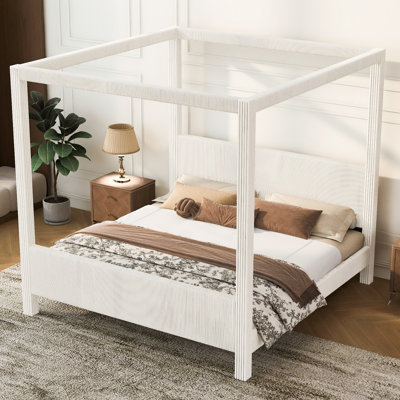 Canopy Bed with Headboard and Footboard