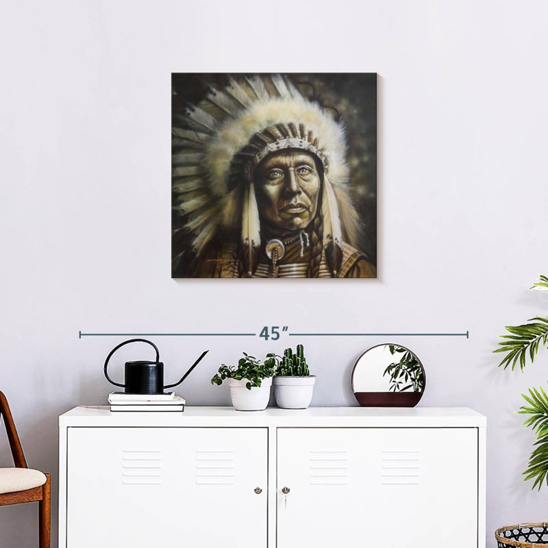 Leisha Chief, 24" H x 24" W