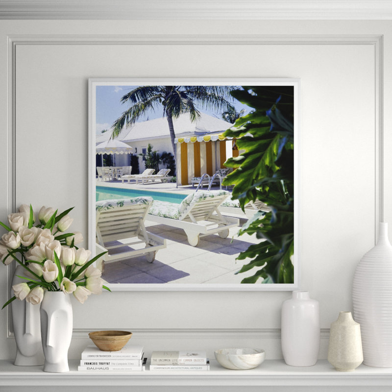 The Pool Area Of Olympiakos Giclee Print by Horst P. Horst