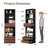 78.7" Tall Bookcase Set of 2 with Movable Footstool and Storage Drawers-133664921