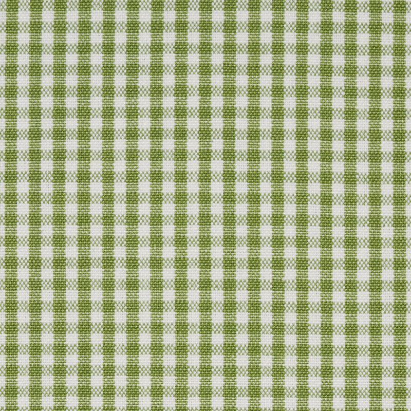 Barnet Cotton Check Fabric, Green