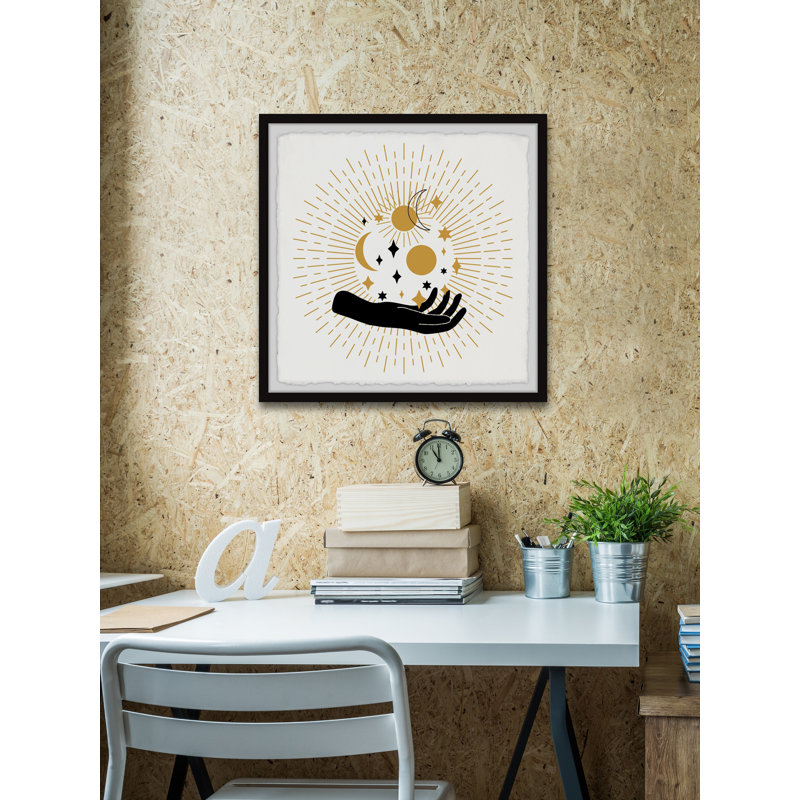 Holding the Universe 1 Piece Single Picture Frame Painting, 30cm H x 30cm W x 3.81cm D