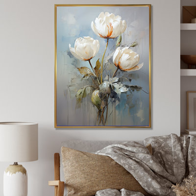 " Gray Tulip Quiet Stand I "