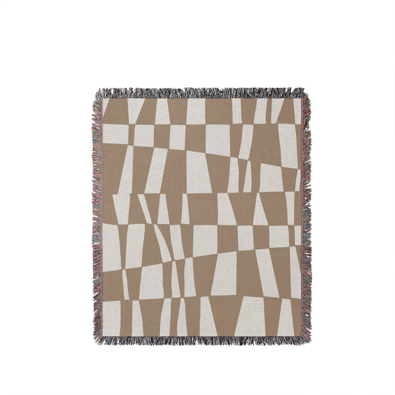 Jeté en coton Colette, 50 x 70, Beige