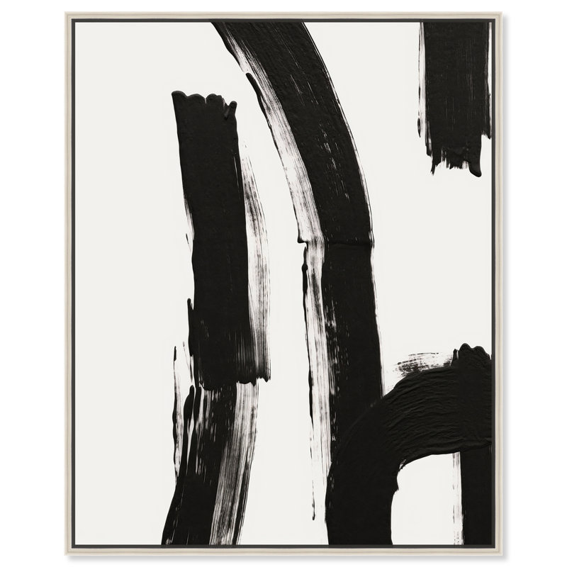 Art abstrait abstrait abstrait abstrait moderne, H 37 po x l 31 po, Cadre argenté