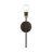 Grogan Steel Armed Sconce-297487760