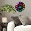 Horloge murale en verre Neon